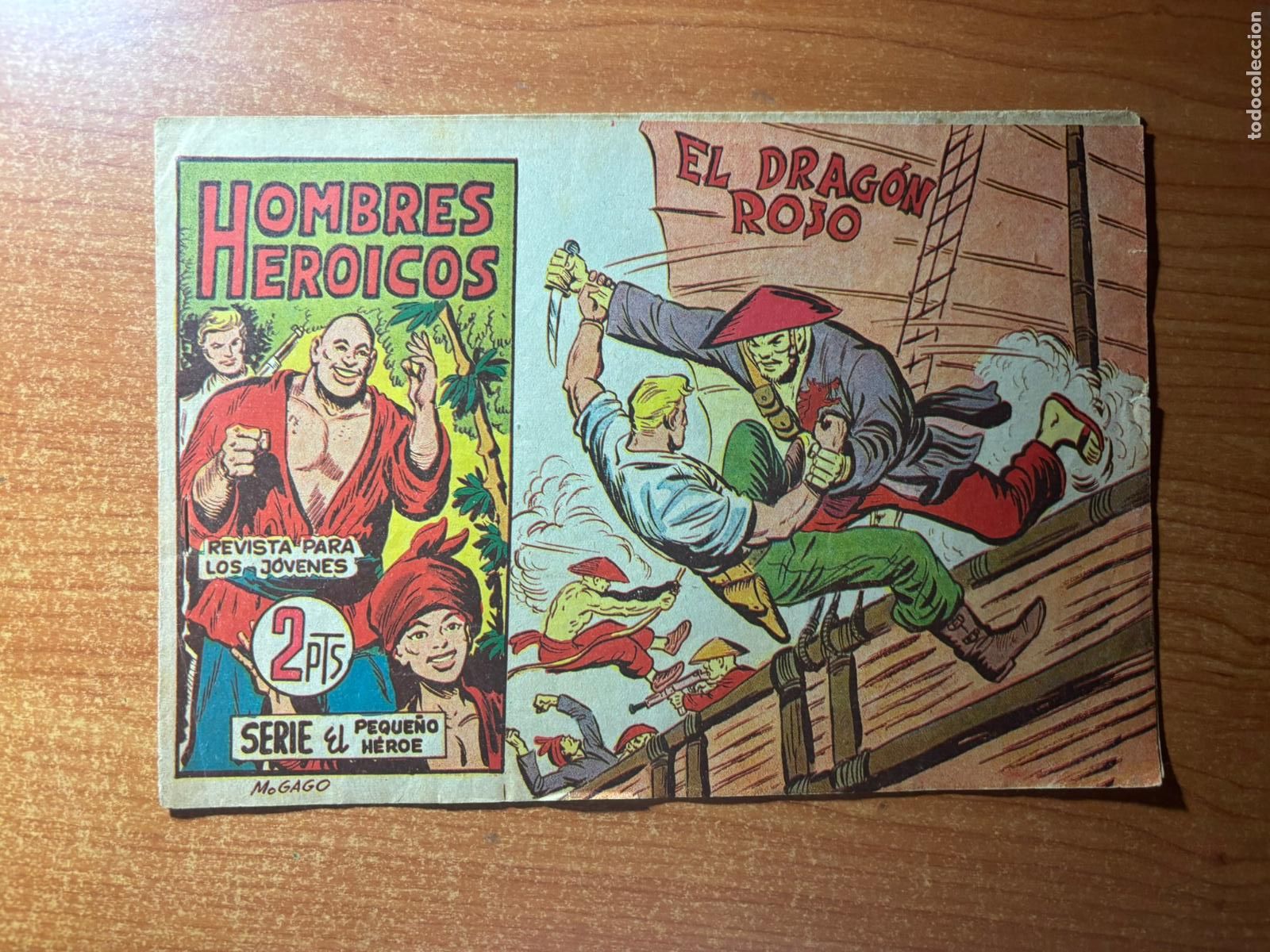 Tebeos: HOMBRES HEROICOS N&ordm; 21 EDITORIAL MAGA ORIGINAL