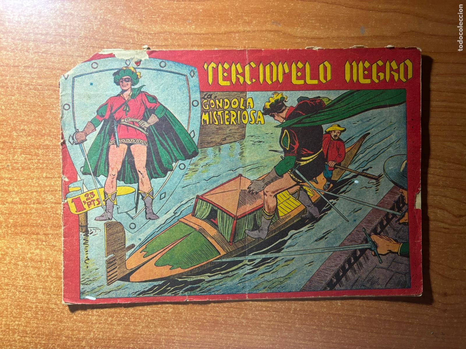 Tebeos: TERCIOPELO NEGRO N&ordm; 3 EDITORIAL MAGA ORIGINAL