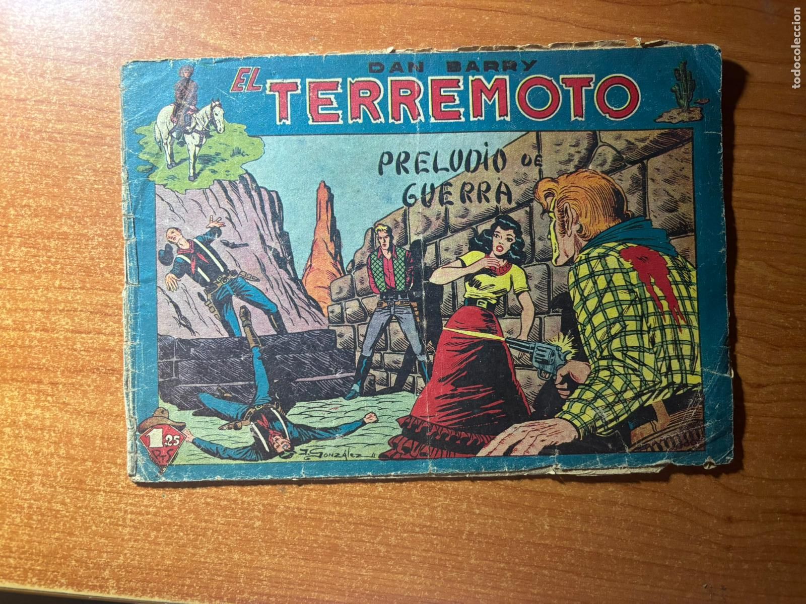 Tebeos: DAN BARRY EL TERREMOTO N&ordm; 72 EDITORIAL MAGA ORIGINAL