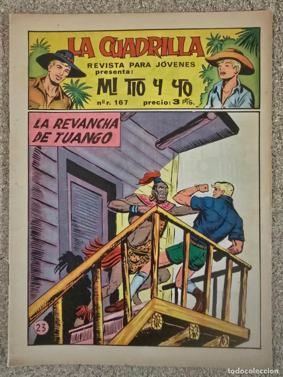 Tebeos: La Cuadrilla.Mi Tio y Yo 23.La Revancha de Tuango.Maga