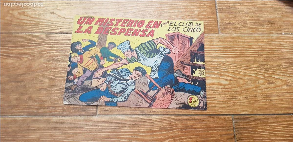 Tebeos: EL CLUB DE LOS CINCO DE MANUEL GAGO N&ordm; 12 EDITORIAL MAGA ORIGINAL