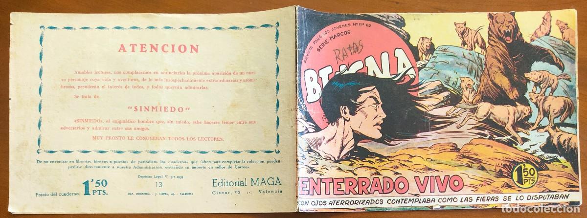 Tebeos: BENGALA N&ordm; 13 - EDITORIAL MAGA - Foto 2