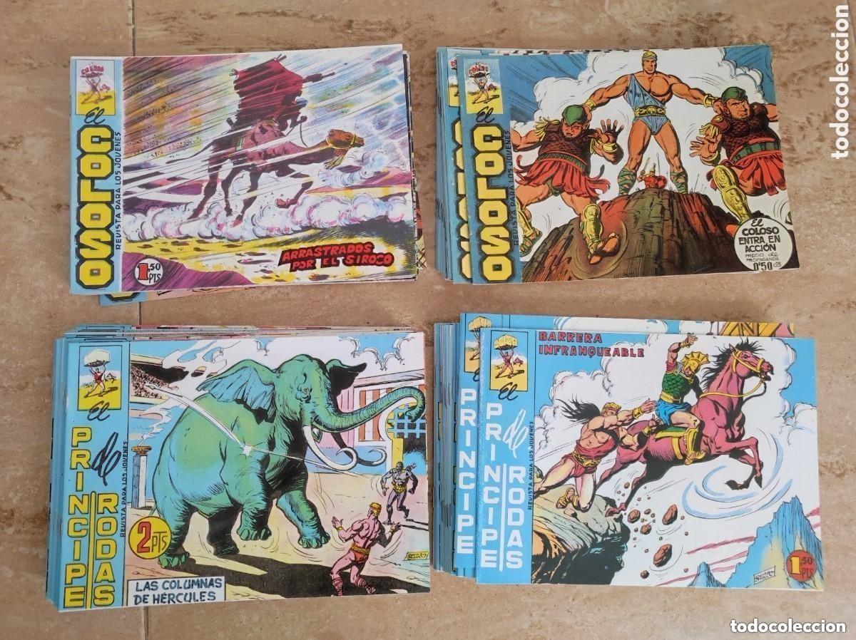 Tebeos: Comics El Coloso / El Pr&iacute;ncipe de Rodas - completa numeros del 1 al 83 - Reedicion - Editorial Maga