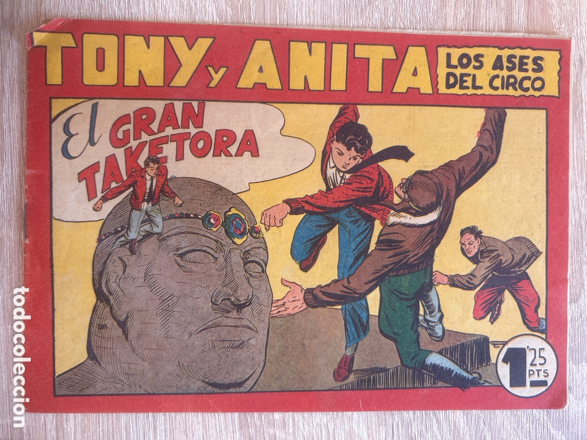 Tebeos: Tony y Anita n&uacute;m 61 el gran taketora - Foto 1