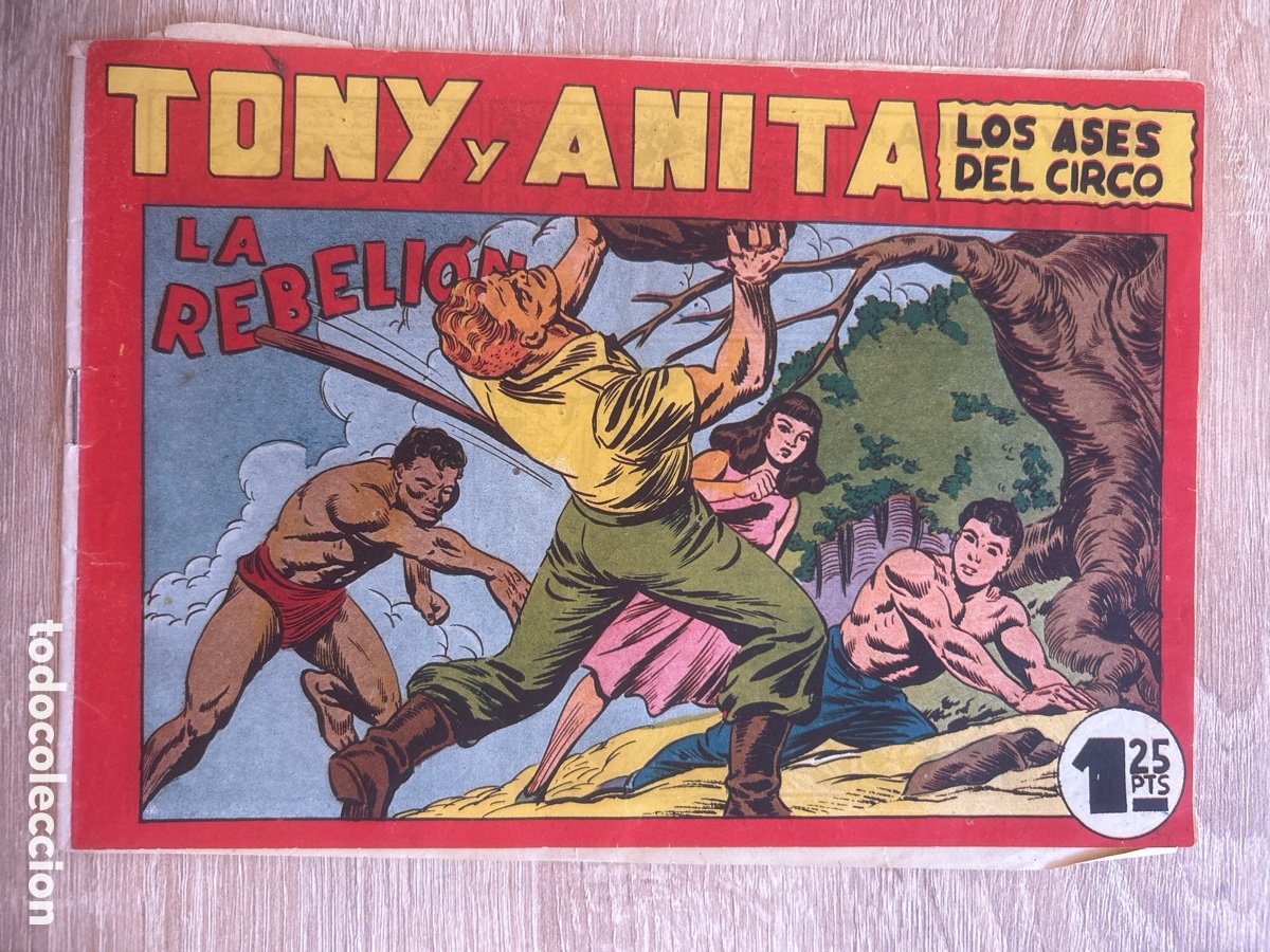 Comics: Tony y Anita n&uacute;m 40 la rebeli&oacute;n