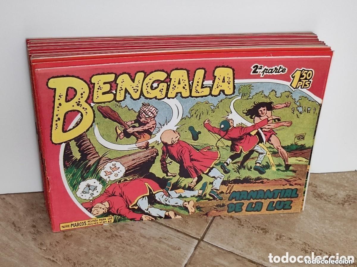 Tebeos: Comics Bengala segunda parte - completa numeros del 1 al 45 - Reedicion - Editorial Maga