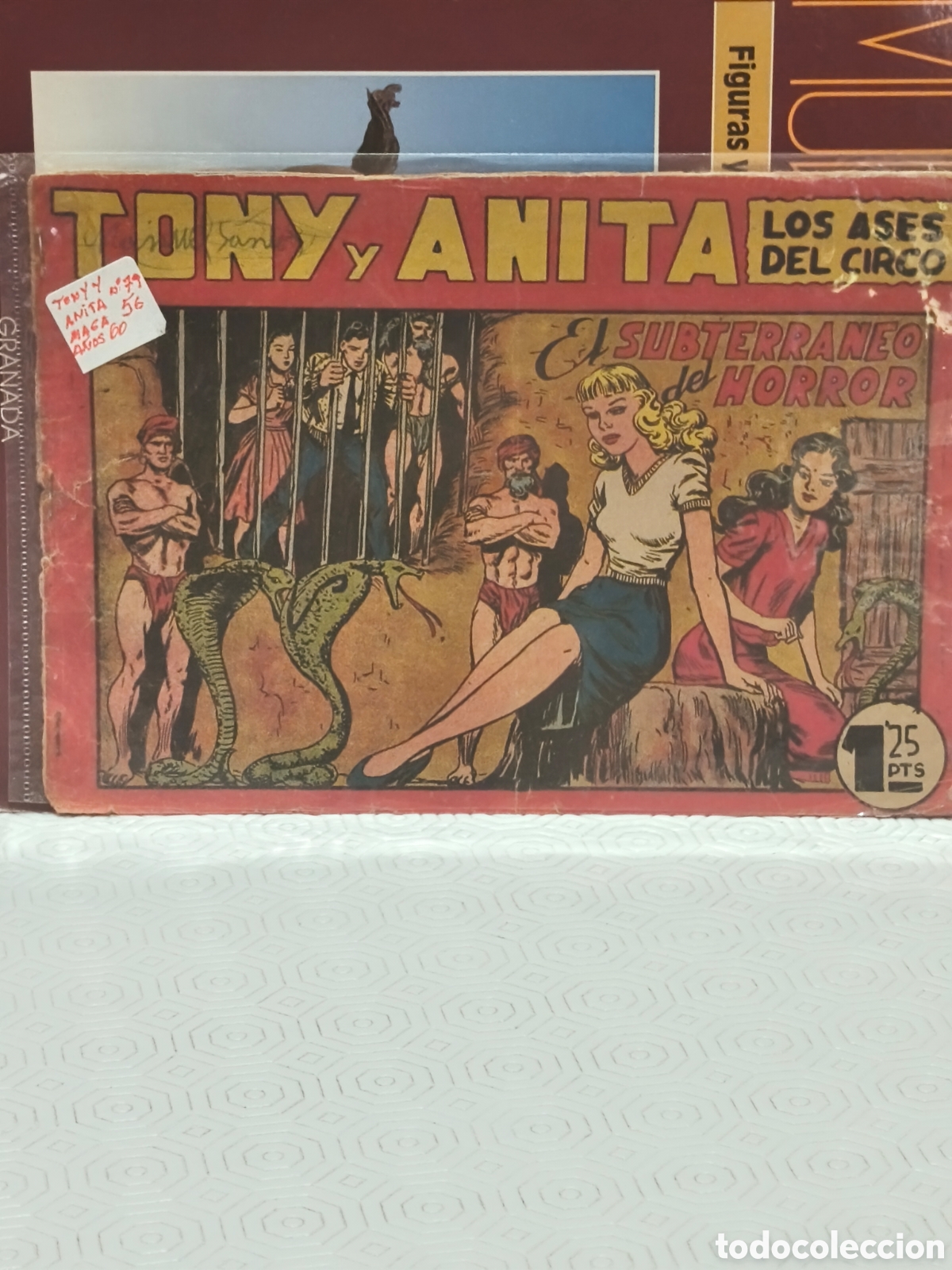 BDs: Tebeo tipo cuadernillo, maga ,Tony y Anita conservaci&oacute;n normal por el uso ,ver im&aacute;genes,original