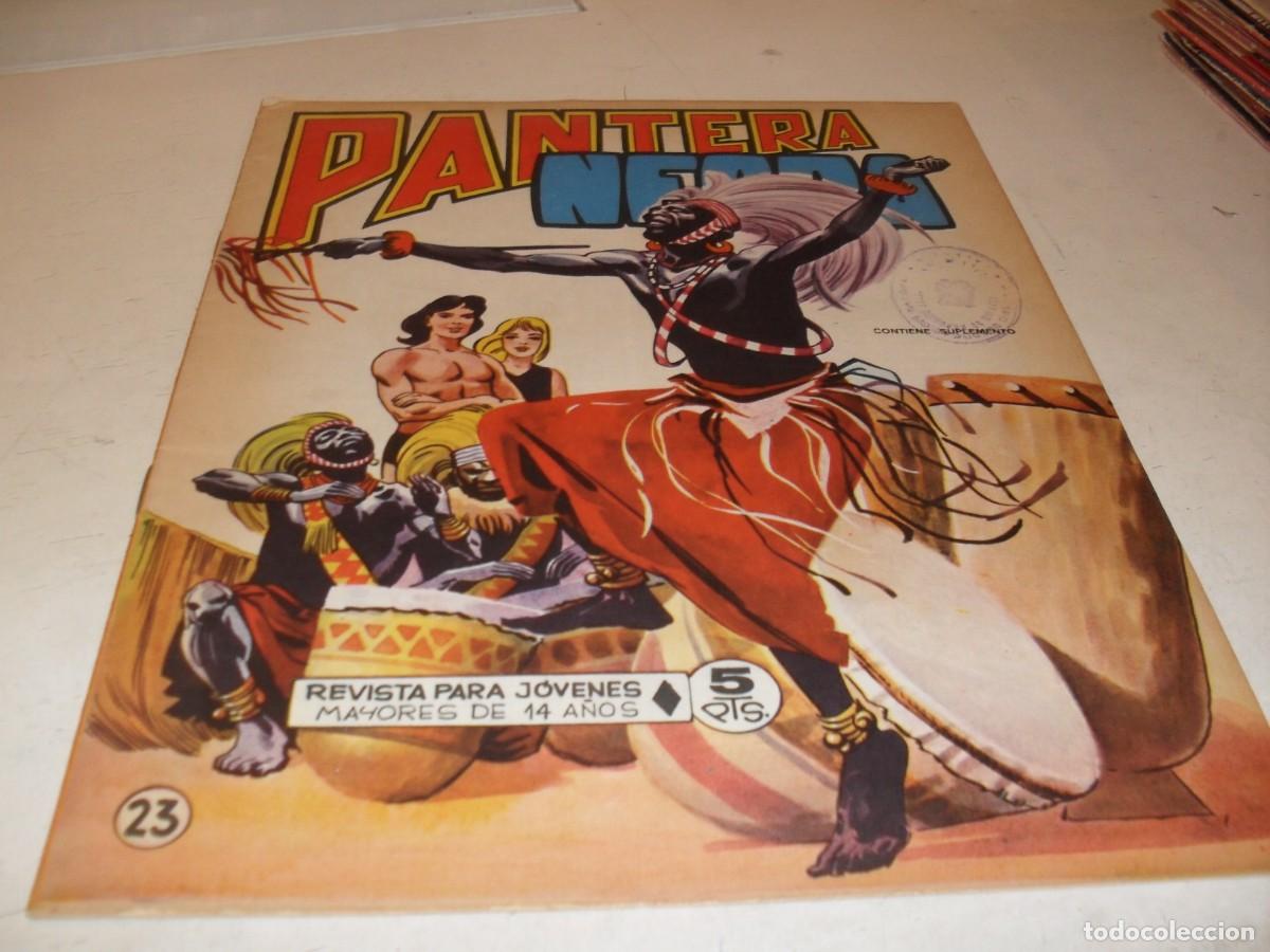 Giornalini: (ORIGINAL)PANTERA NEGRA N&ordm; 23,CON SUPLEMENTO NOBLEZA SALVAJE III,DE 65,MAGA 1965
