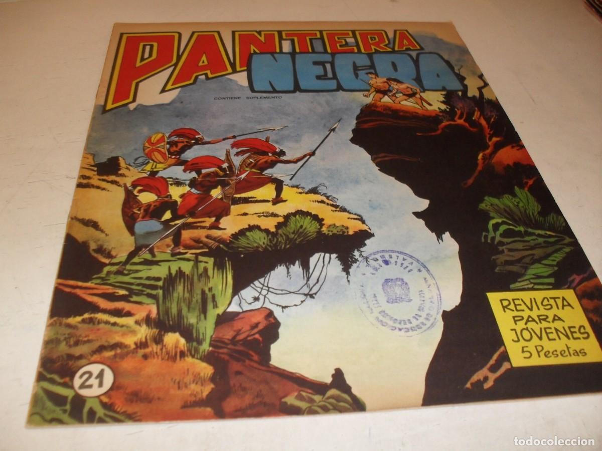 Giornalini: (ORIGINAL)PANTERA NEGRA N&ordm; 21,CON SUPLEMENTO NOBLEZA SALVAJE II,DE 65,MAGA 1965