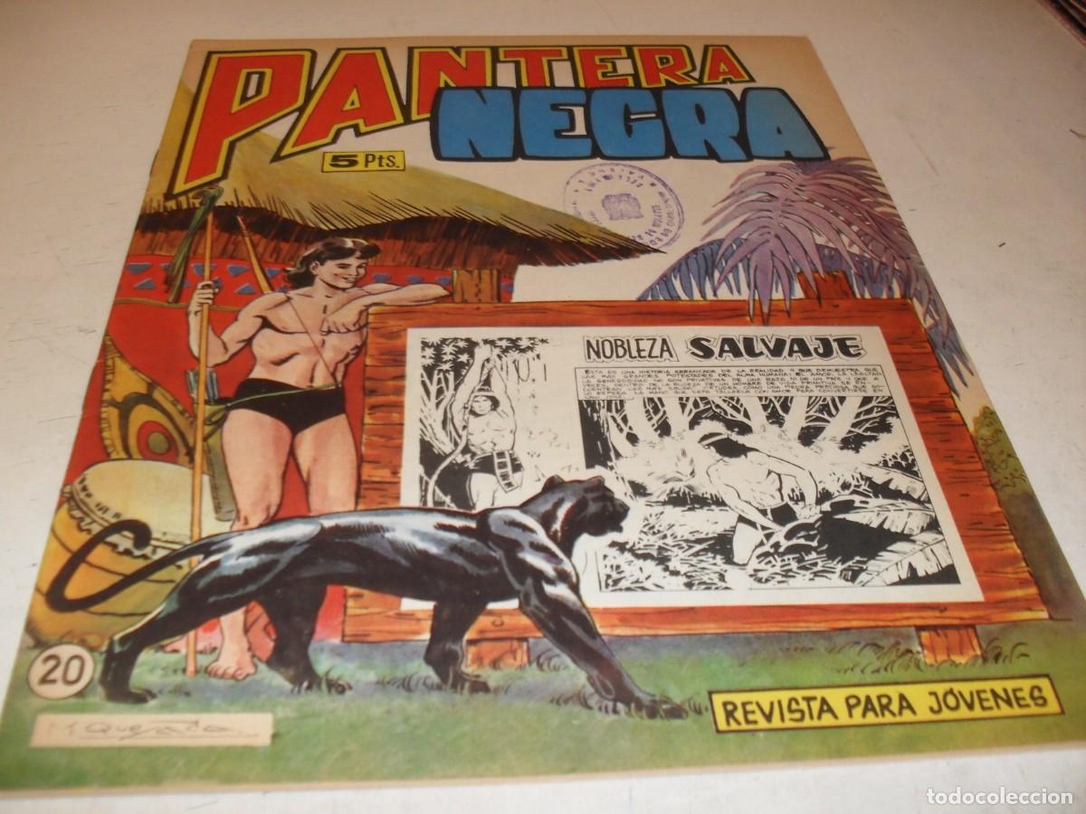 Giornalini: (ORIGINAL)PANTERA NEGRA N&ordm; 20,CON SUPLEMENTO NOBLEZA SALVAJE I,DE 65,MAGA 1965