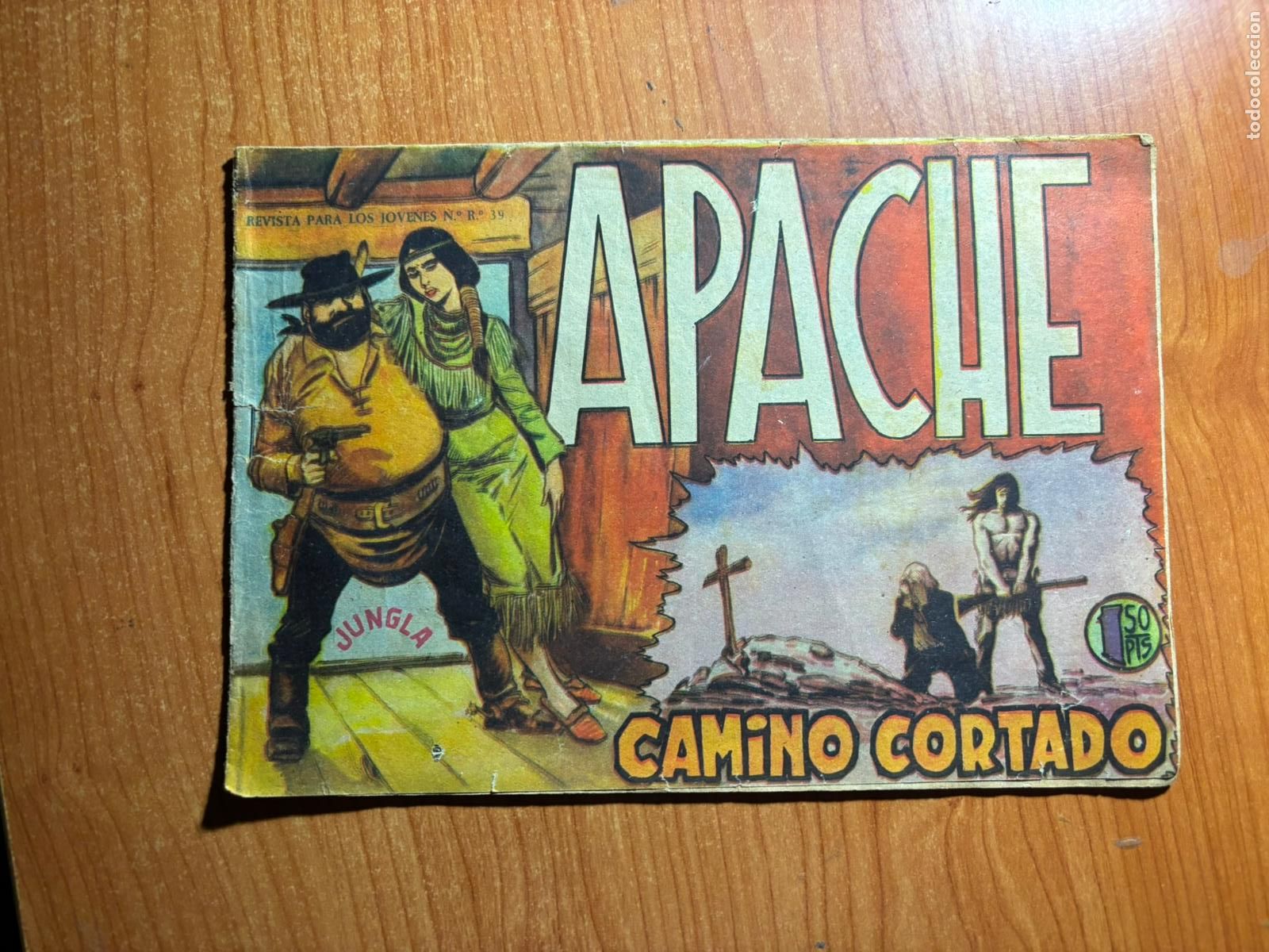 Tebeos: APACHE N&ordm; 9 EDITORIAL MAGA ORIGINAL