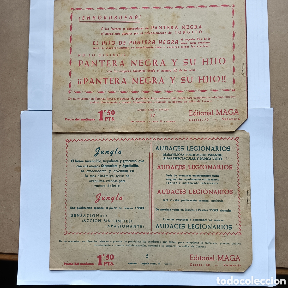 Tebeos: MARCOS N&Uacute;M, 5-17 EDI.MAGA ORIGINALES - Foto 2