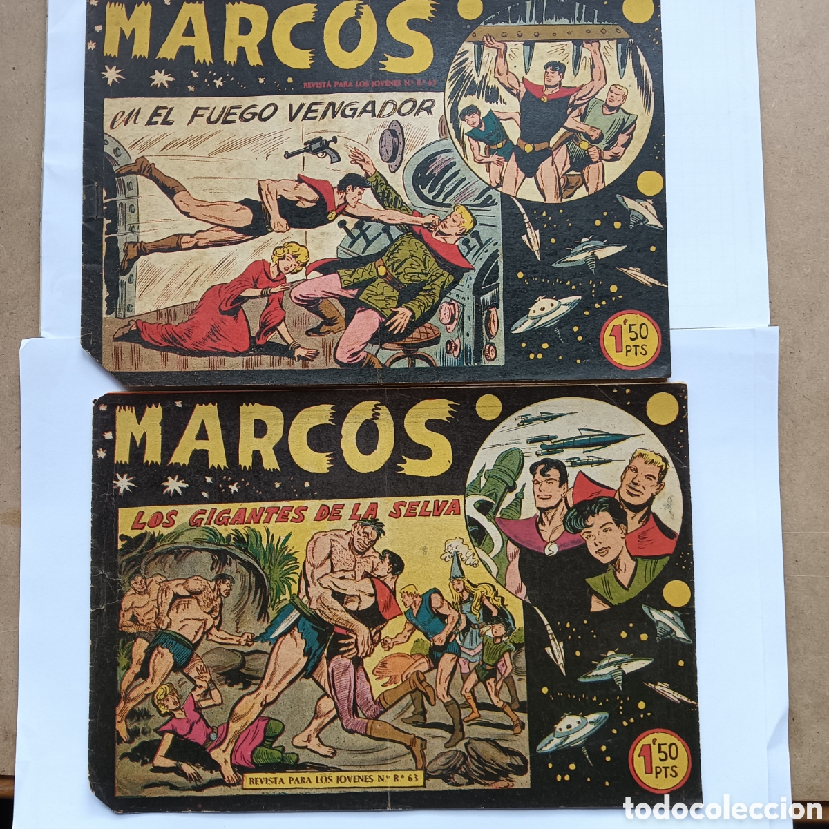 Tebeos: MARCOS N&Uacute;M, 5-17 EDI.MAGA ORIGINALES - Foto 1