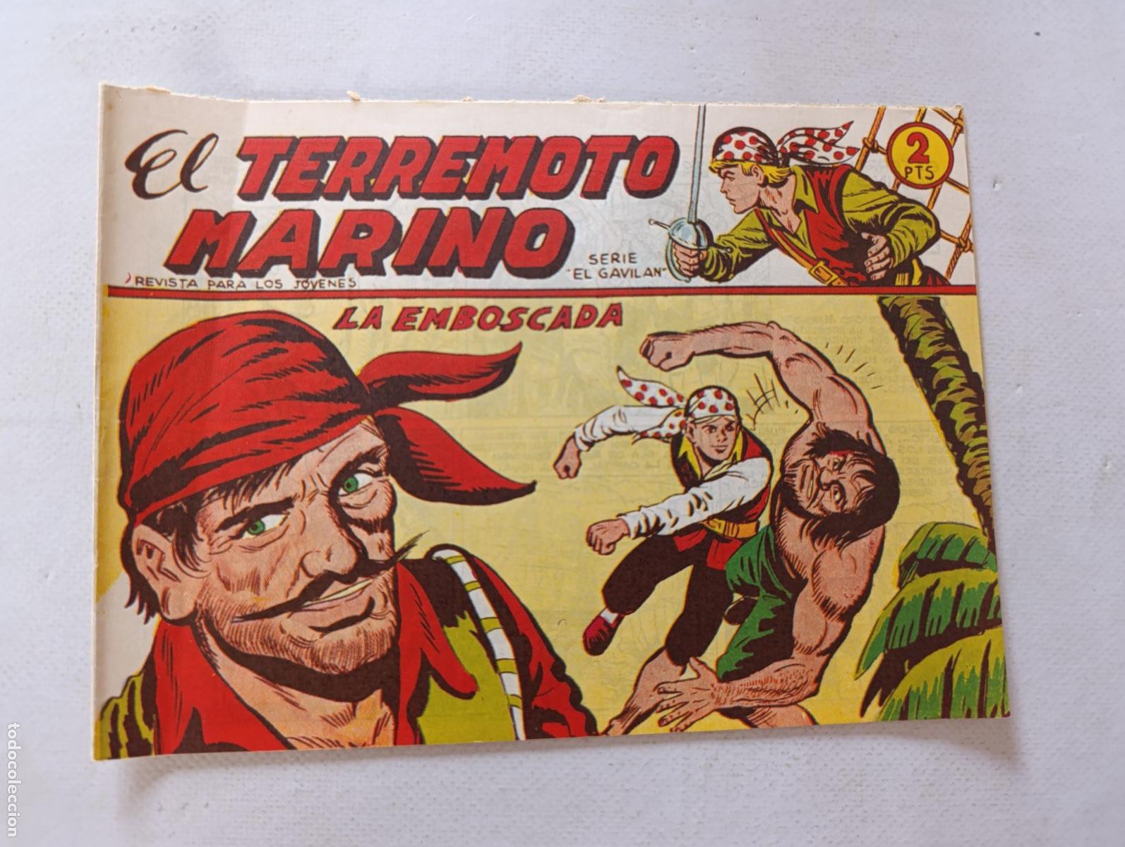 Tebeos: EL TERREMOTO MARINO N&ordm; 8 - LA EMBOSCADA - MAGA (HS)