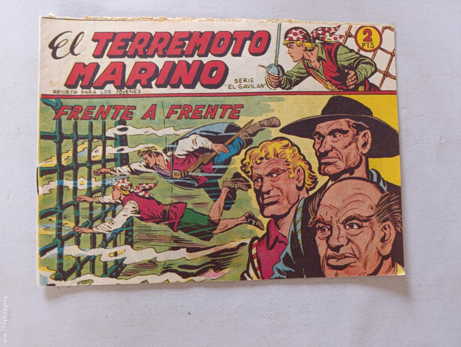 Tebeos: EL TERREMOTO MARINO N&ordm; 10 - FRENTE A FRENTE - MAGA (HS)
