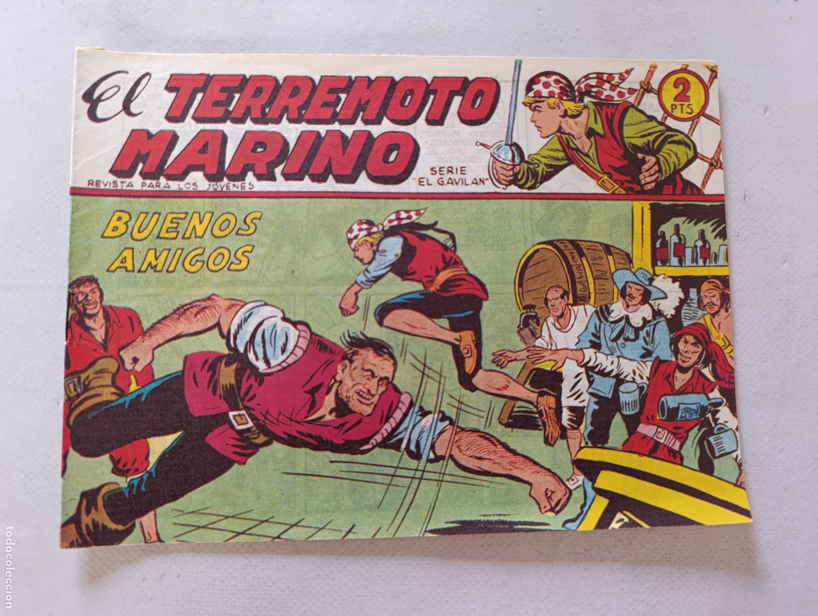 Tebeos: EL TERREMOTO MARINO N&ordm; 13 - BUENOS AMIGOS - MAGA (HS)