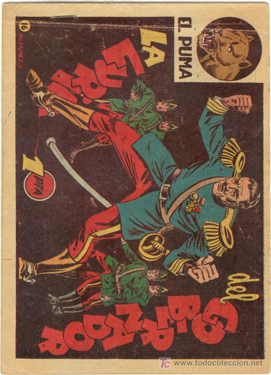 Tebeos: (COM-225)COMIC EL PUMA N&ordm;16 - Foto 1