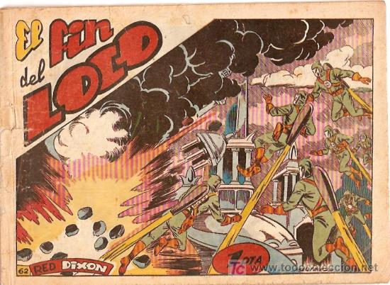Tebeos: RED DIXON 1&ordf;. N&ordm; 62. ORIGINAL. EDITORIAL MARCO. - Foto 1