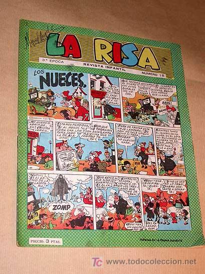 Tebeos: LA RISA TERCERA &Eacute;POCA N&ordm; 18. EDICIONES MARCO 1965. E. BOIX. CASTILLO. FLEETWAY.+++++ - Foto 1