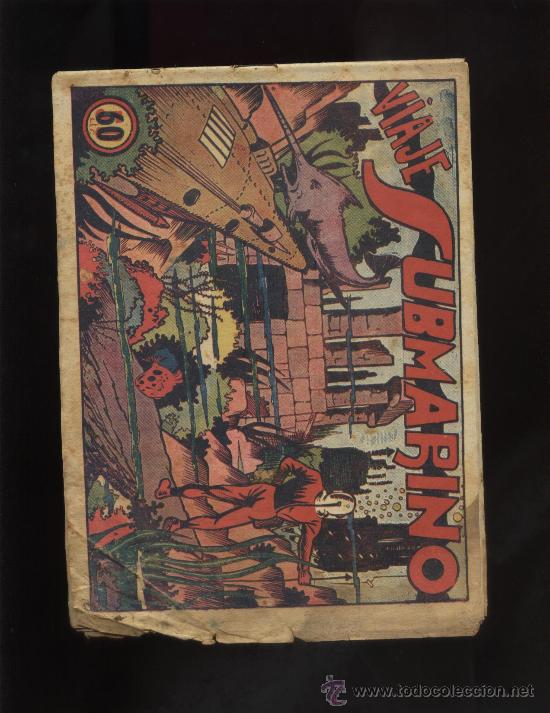 Tebeos: VIAJE SUBMARINO  MONOGRAFICOS DE EDITORIAL MARCO - Foto 1