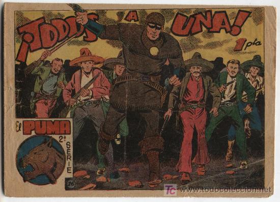Tebeos: El Puma 2&ordf; n&ordm; 26. Marco 1953. - Foto 1