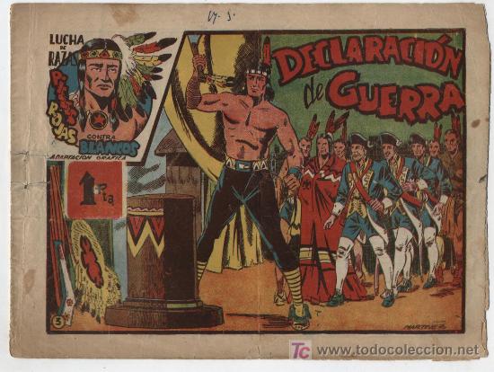 Tebeos: Lucha de Razas n&ordm; 3. Marco 1952. - Foto 1