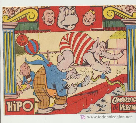 HIPO COLOR. CAMARERO DE VERANO. MARCO 1962. (Tebeos y Comics - Marco - Hipo (Biblioteca especial))