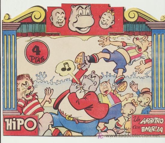 HIPO COLOR. UN ÁRBITRO CON ENERGÍA. MARCO 1962. (Tebeos y Comics - Marco - Hipo (Biblioteca especial))