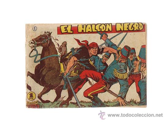 Tebeos: El Halc&oacute;n Negro n&ordm; 1. Marco 1959. - Foto 1