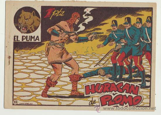 Tebeos: El Puma n&ordm; 53. marco 1952. - Foto 1