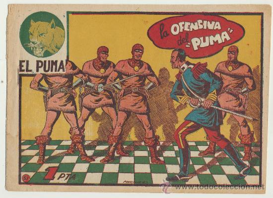 Tebeos: El Puma n&ordm; 51. marco 1952. - Foto 1