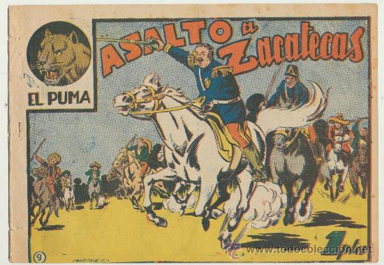 Tebeos: El Puma n&ordm; 9. marco 1952. - Foto 1