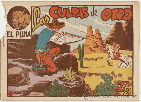 Tebeos: El Puma n&ordm;  38. Marco 1952. - Foto 1