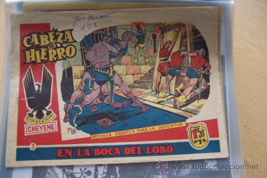 Tebeos: marco    cabeza de hierro n&ordm; 3 serie cheyene - Foto 1