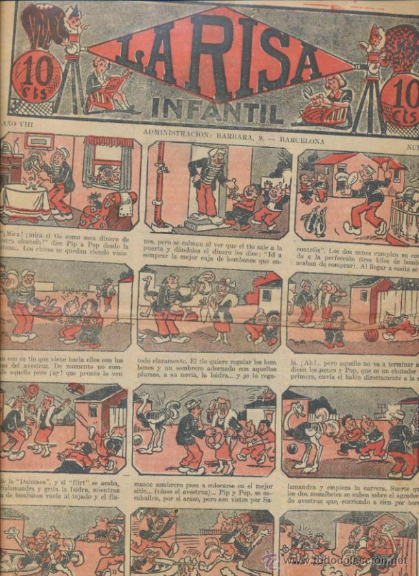 Tebeos: La Risa Infantil n&ordm; 371. Editorial Marco 1925. - Foto 1