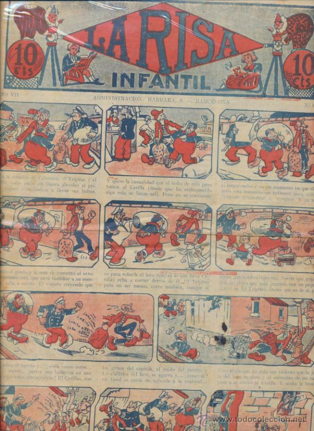 Tebeos: La Risa Infantil n&ordm; 365. Editorial Marco 1925. - Foto 1