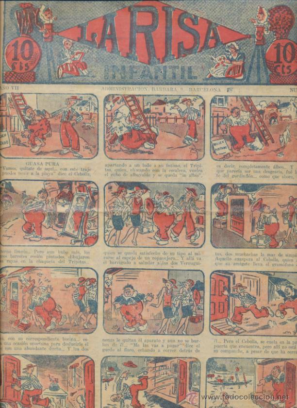 Tebeos: La Risa Infantil n&ordm; 351. Editorial Marco 1925. - Foto 1