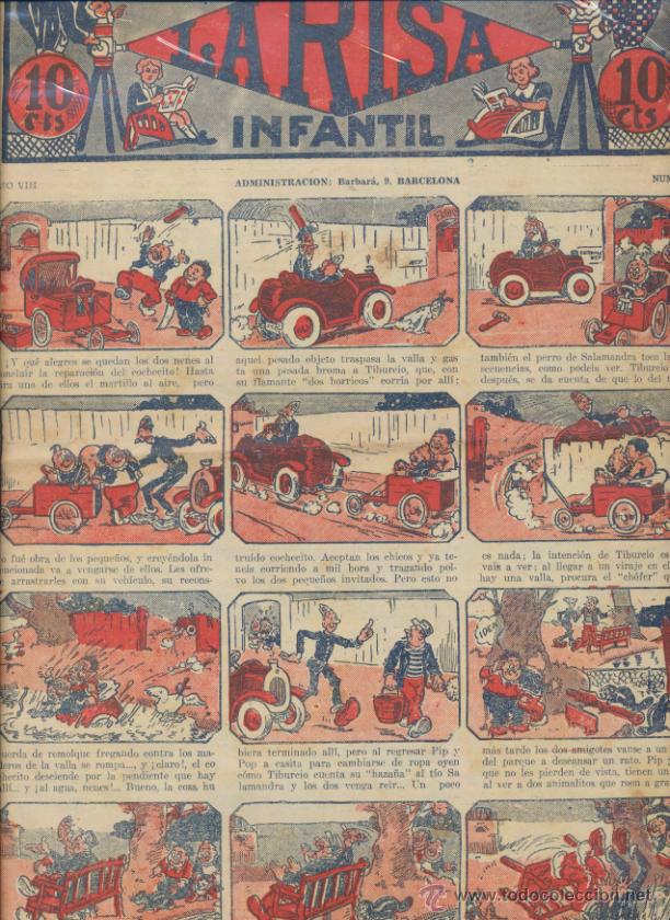 Tebeos: La Risa Infantil n&ordm; 420. Editorial Marco 1925. - Foto 1