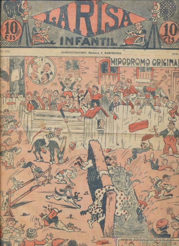 Tebeos: La Risa Infantil n&ordm; 414. Editorial Marco 1925. - Foto 1