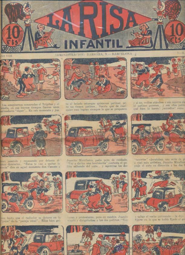Tebeos: La Risa Infantil n&ordm; 378. Editorial Marco 1925. - Foto 1