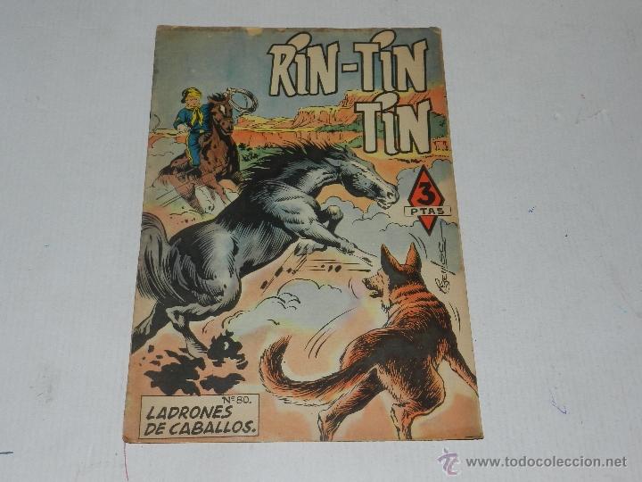 Tebeos: (M-9) RIN-TIN-TIN NUM 80 , EDT MARCO , CON ROTURITAS - Foto 1