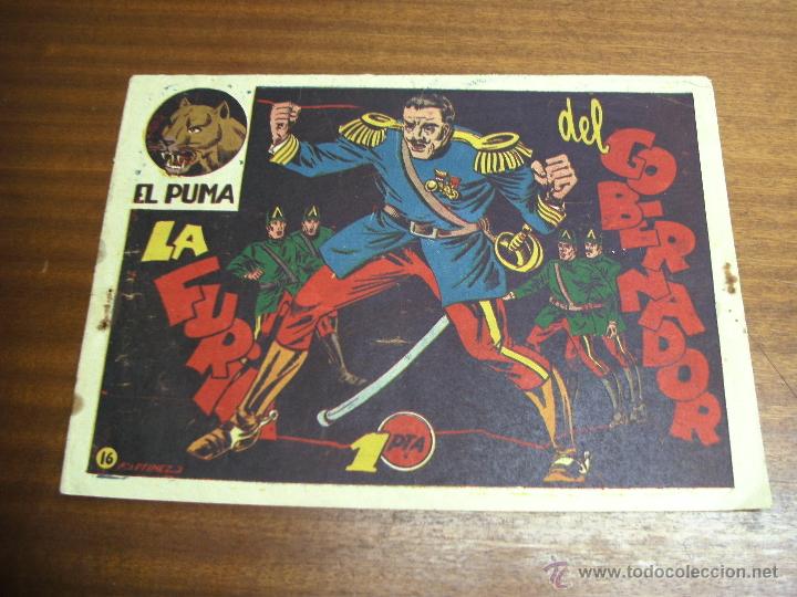 Tebeos: EL PUMA N&ordm; 16: LA FURIA / MARCO ORIGINAL - Foto 1