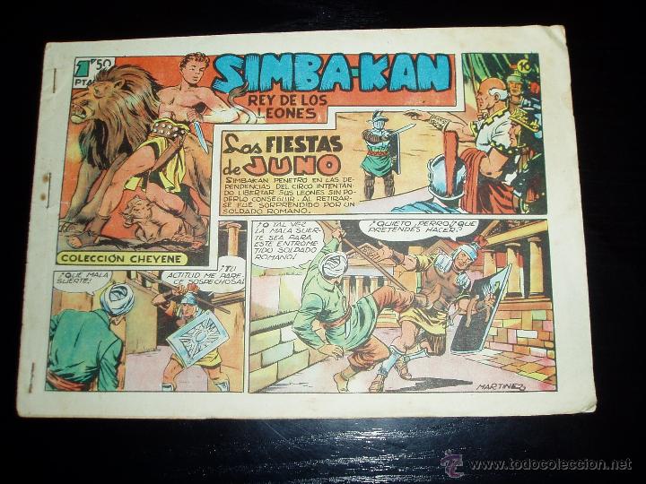 Tebeos: SIMBA-KAN  N&ordm; 10. SIMBA KAN. ORIGINAL. MARCO. - Foto 1
