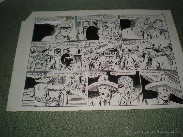 Tebeos: PAGINA ORIGINAL DEL PUMA - Foto 1