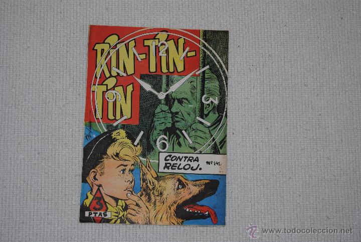 Tebeos: RIN TIN TIN N&ordm; 141 CONTRA RELOJ - Foto 1