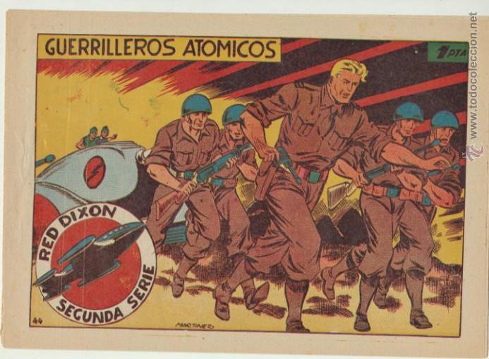 Tebeos: Red Dixon 2&ordf; Serie. n&ordm;  44.  Editorial Marco  1955. - Foto 1