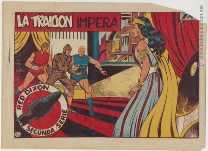 Tebeos: Red Dixon 2&ordf; Serie. n&ordm;  52.  Editorial Marco  1955. - Foto 1