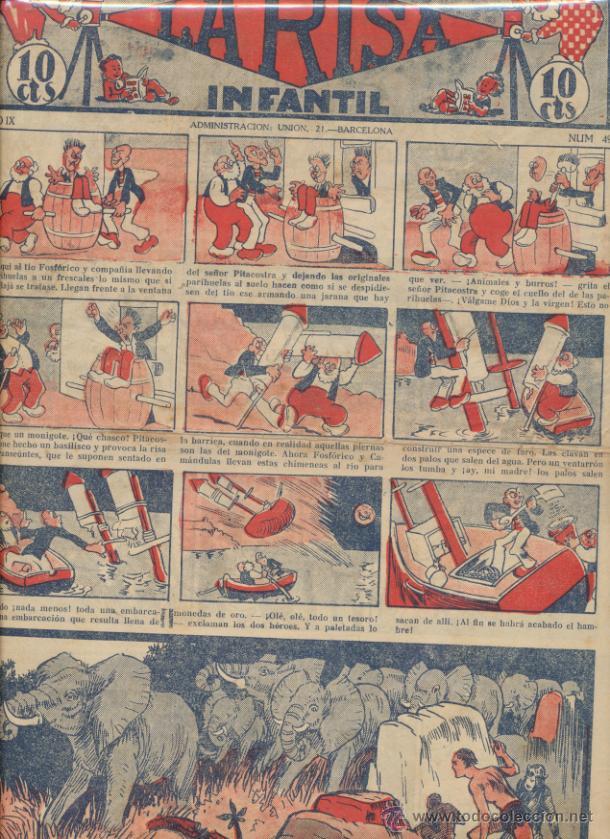 Tebeos: La Risa Infantil n&ordm;  495. Marco  1925. - Foto 1