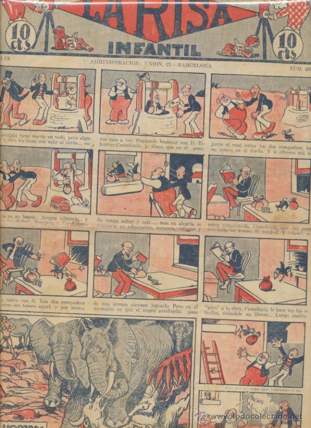 Tebeos: La Risa Infantil n&ordm;  493. Marco  1925. - Foto 1