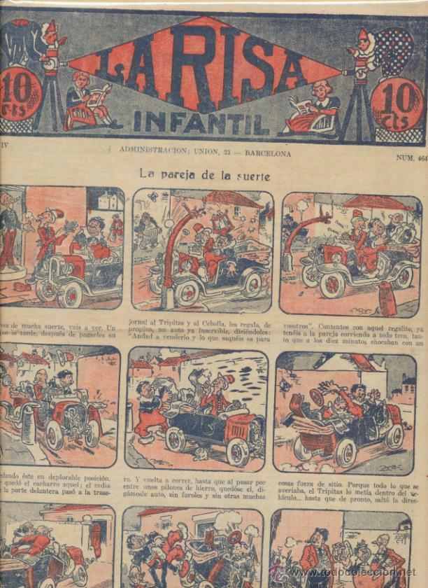 Tebeos: La Risa Infantil n&ordm;  483. Marco  1925. - Foto 1